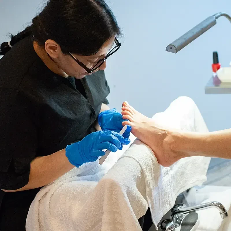 Signature Pedissage File Closeup