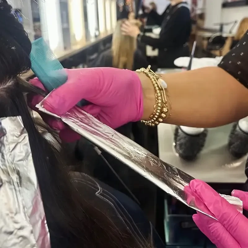 Balayage and Foilayage Process