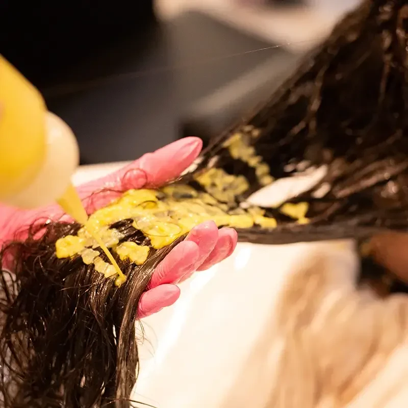 Corrective Color and Gray Blending Process