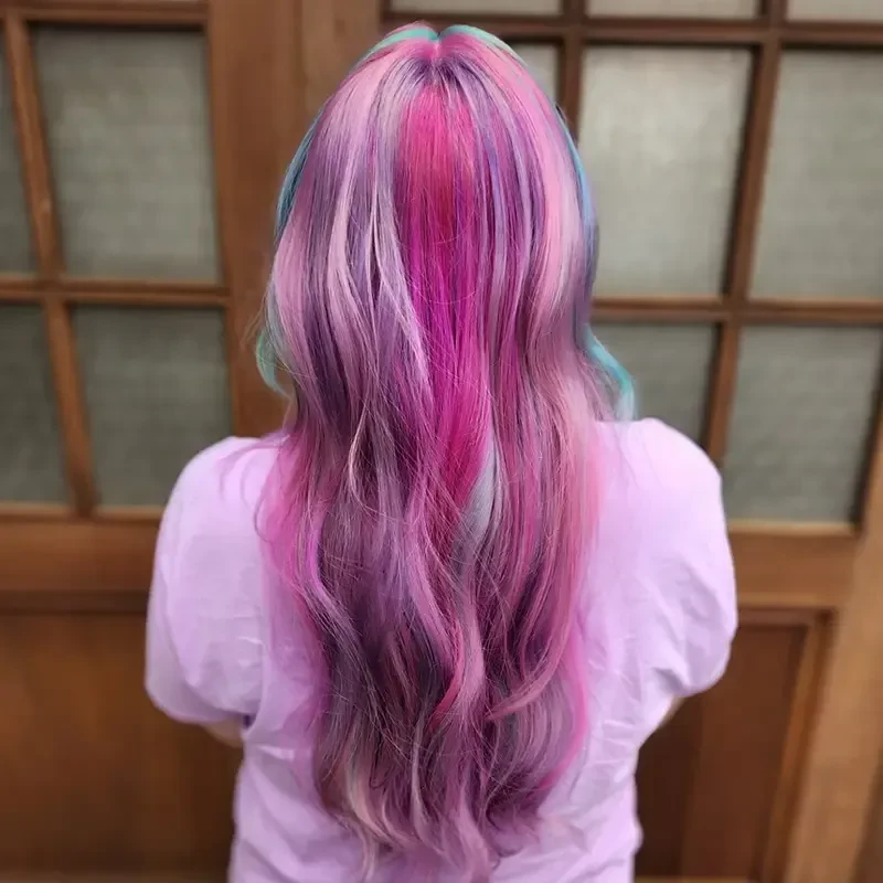 Fashion Colors and Vivid Pigments Mermaid