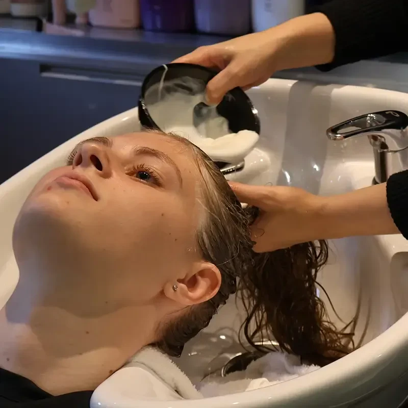 Hair Glossing Process